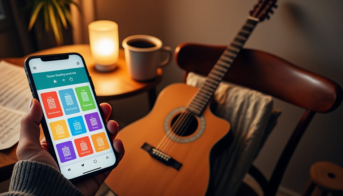 découvrez notre sélection des meilleures applications gratuites pour apprendre la guitare. que vous soyez débutant ou déjà en train de progresser, ces apps vous accompagneront dans votre pratique musicale quotidienne.