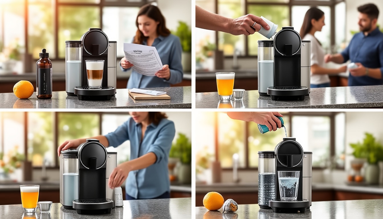 découvrez les étapes essentielles pour un détartrage efficace de votre machine à café nespresso vertuo. maintenez la qualité de votre café et prolongez la durée de vie de votre appareil grâce à notre guide complet.